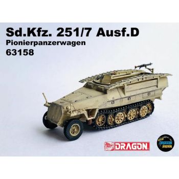 Dragon - 1/72 Sd.kfz.251/7 Ausf.d Pionierpanzerwagen (9/22) * - Dra63158