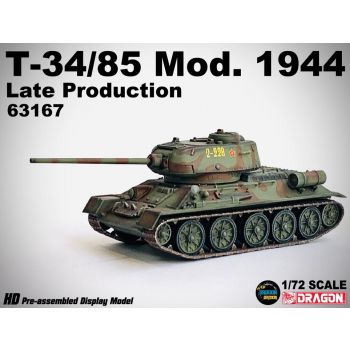 Dragon - 1/72 T/34/85 LATE PRODUCTION EASTERN FRONT 1944 (3/23) *