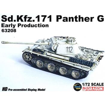 Dragon - 1/72 SD.KFZ.171 PANTHER G EARLY EAST PRUSSIA 1945 (6/23) *