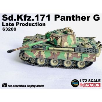 Dragon - 1/72 SD.KFZ.171 PANTHER G LATE FRANCE 1944 (6/23) *