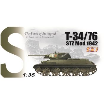 Dragon - 1/35 T-34/76 STZ MOD 1942 THE BATTLE OF STALINGRAD (10/22) *