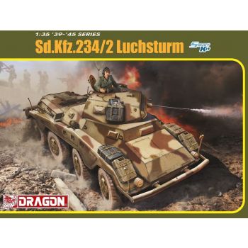 Dragon - 1/35 SD.KFZ.234/2 LUCHSTURM (8/24) *