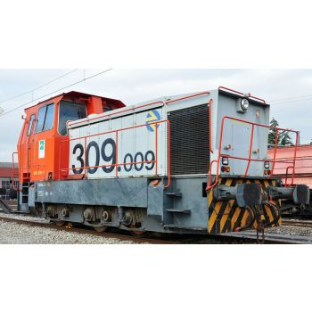 Electrotren - RENFE DIESEL SHUNTING LOC 309 RED-GREY V DCC S. (12/23) *