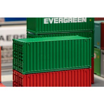 Faller - 1/87 20' CONTAINER GROEN (6/23) *