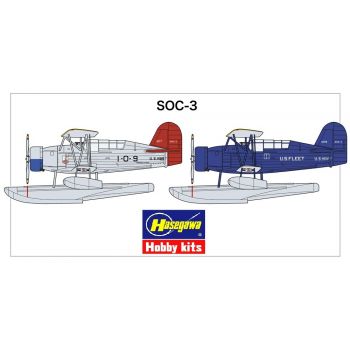 Hasegawa - 1/72 Soc-3 Seagull Uss Pennsylvania (4/22) *has602394