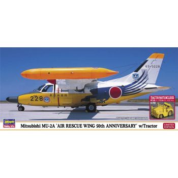 Hasegawa - 1/72 MITSUBISHI MU-2A AIR RESCUE WINGS TRA. 02480 (12/24) *