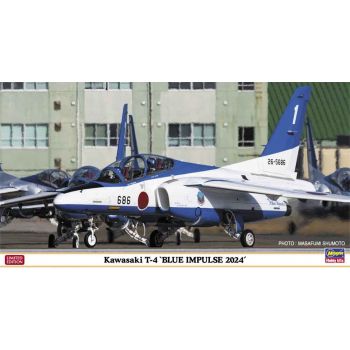 Hasegawa - 1/48 KAWASAKI T-4 BLUE IMPULSE 2024 07540 (11/24) *