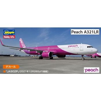 Hasegawa - 1/200 Peach Airbus A321lr 10850 (9/22) *has610850