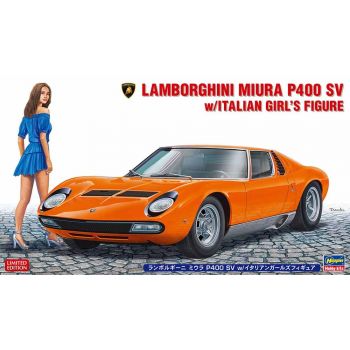 Hasegawa - 1/24 LAMBORGHINI MIURA P400 SV ITALIAN GIRL'S 20423 (1/25) *