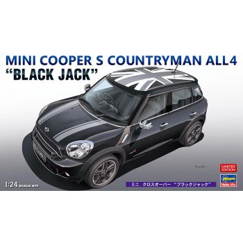 Hasegawa - 1/24 MINI COOPER S COUNTRYMAN BLACKJACK 20704 (10/24) *