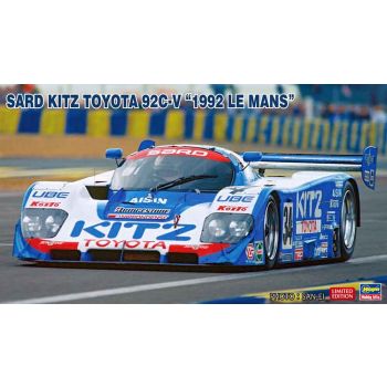 Hasegawa - 1/24 SARD KITZ TOYOTA 92C-V 1992 LE MANS 20706 (10/24) *