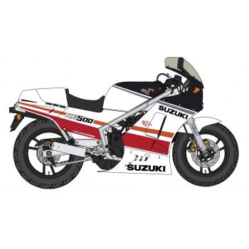 Hasegawa - 1/12 SUZUKI RG500I RED/WHITE 21764 (12/24) *