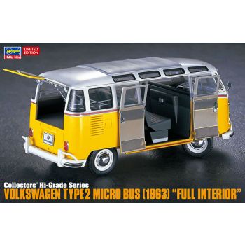 Hasegawa - 1/24 VOLKSWAGEN T2 MICROBUS 1963 FULL INTERIOR CH48 (2/25) *