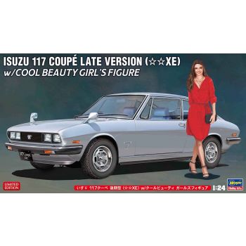 Hasegawa - 1/24 ISUZU 117 COUPE WITH FIGURE SP604 (9/24) *