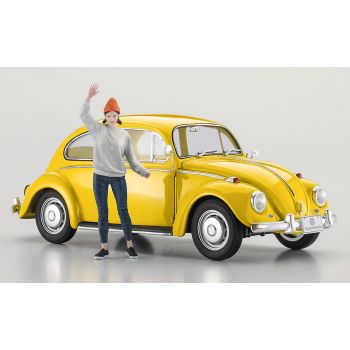 Hasegawa - 1/24 VW BEETLE TYP 1 1967 WITH FIGURE SP620 (12/24) *