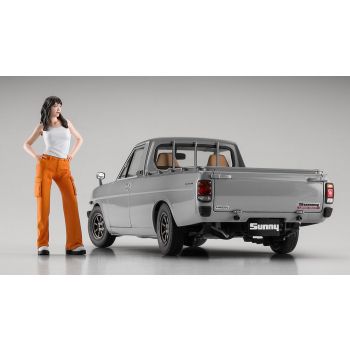 Hasegawa - 1/24 DATSUN SUNNY TRUCK LONG DELUXE W/GIRLS SP626 (2/25) *