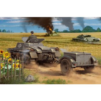 Hobbyboss - 1/35 Munitionsschlepper Auf Panzerkampfwagen - Hbs80146