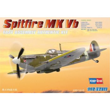 Hobbyboss - 1/72 Spitfire Mk Vb - Hbs80212