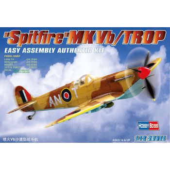 Hobbyboss - 1/72 Spitfire Mk Vb/trop - Hbs80213