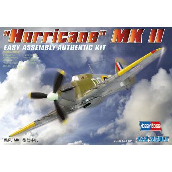 Hobbyboss - 1/72 Hurricane Mk Ii - Hbs80215