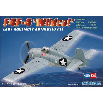 Hobbyboss - 1/72 F4f-4 Wildcat - Hbs80220