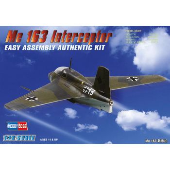 Hobbyboss - 1/72 Me 163 Interceptor Komet - Hbs80238