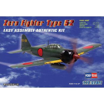 Hobbyboss - 1/72 Zero Fighter Type 52 - Hbs80241