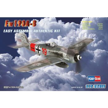 Hobbyboss - 1/72 Focke-wulf Fw190a-8 - Hbs80244