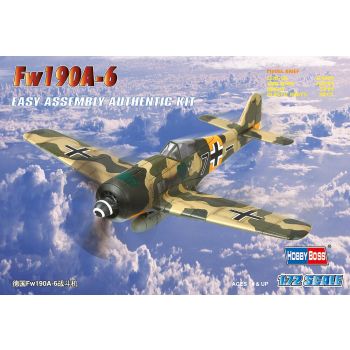 Hobbyboss - 1/72 Focke-wulf Fw190a-6 - Hbs80245