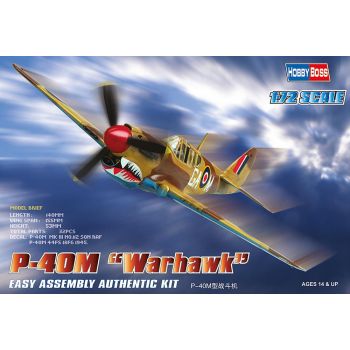 Hobbyboss - 1/72 P-40m Warhawk - Hbs80251