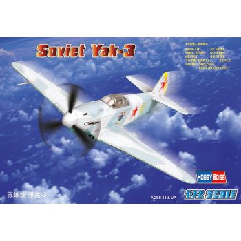 Hobbyboss - 1/72 Yak-3 - Hbs80255