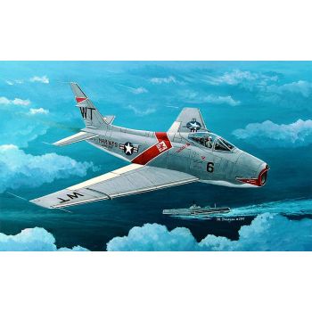 Hobbyboss - 1/48 Fj-4 Fury Fighter - Hbs80312