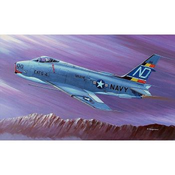 Hobbyboss - 1/48 Fj-4b Fury Fighter Bomber - Hbs80313