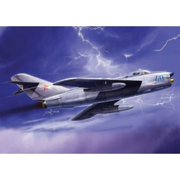 Hobbyboss - 1/48 Mig-17pf Fresco D - Hbs80336