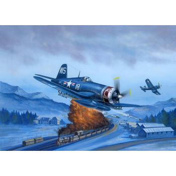 Hobbyboss - 1/48 F4u-4 Corsair Late - Hbs80387