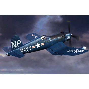 Hobbyboss - 1/48 F4u 5n Corsair Early - Hbs80390