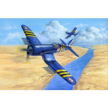 Hobbyboss - 1/48 F4u-7 Corsair France Navy - Hbs80392