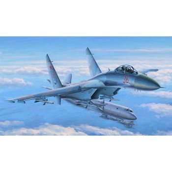 Hobbyboss - 1/48 Su-27 Flanker Early - Hbs81712