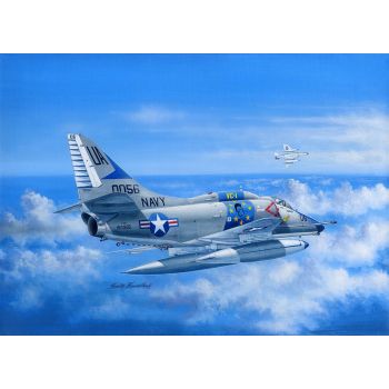 Hobbyboss - 1/48 A-4e Sky Hawk - Hbs81764