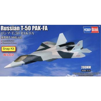 Hobbyboss - 200 Mm Suchoi Su-57 T50 Pak-f - Hbs81903