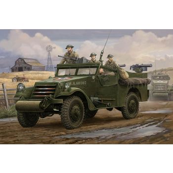 Hobbyboss - 1/35 U.s. M3a1 White Scout Car Early Production - Hbs82451