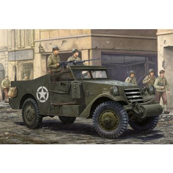 Hobbyboss - 1/35 U.s. M3a1 White Scout Car Late Production - Hbs82452