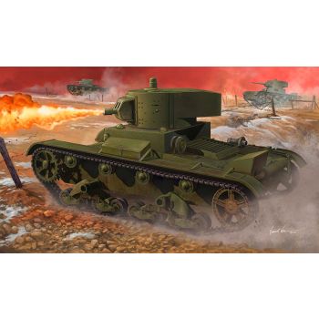 Hobbyboss - 1/35 Soviet Ot-130 Flame Thrower Tank - Hbs82498