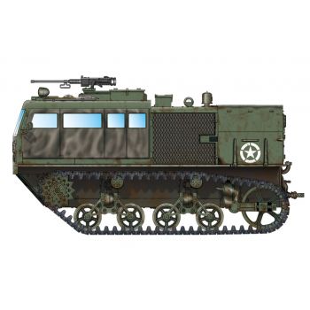 Hobbyboss - 1/72 M4 High Speed Tractor (3-in./90mm) - Hbs82920