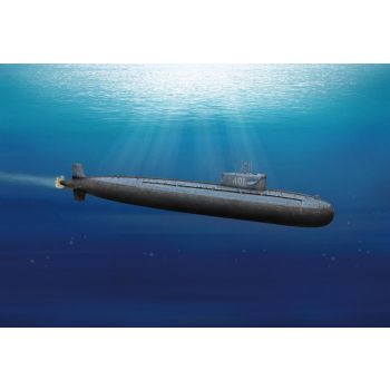 Hobbyboss - 1/350 Plan Type 091 Han Class Ssn - Hbs83512