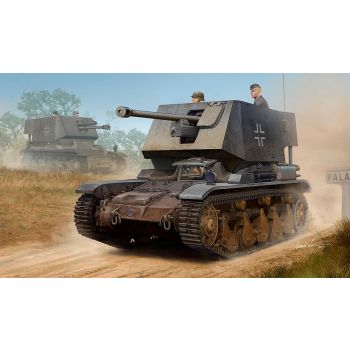 Hobbyboss - 1/35 5 Cm Pak(T) Sfl.auf Fgst. Pz.kpfw.35 R 731(F) - Hbs83808