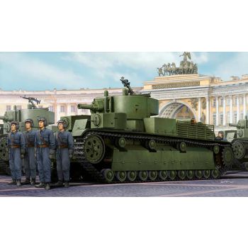 Hobbyboss - 1/35 Soviet T-28e Medium Tank - Hbs83854