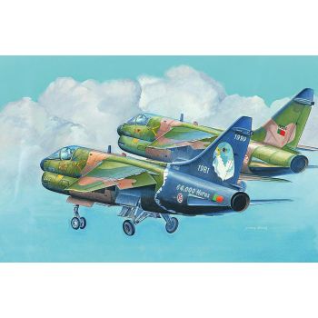 Hobbyboss - 1/72 A-7p Corsiar Ii - Hbs87205