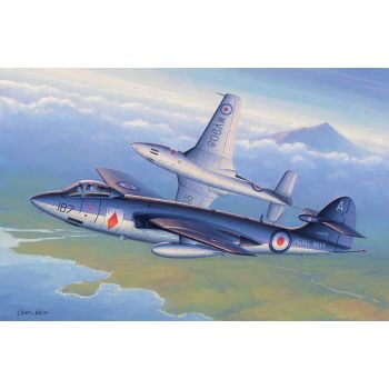 Hobbyboss - 1/72 Seahawk Fga.6 - Hbs87251