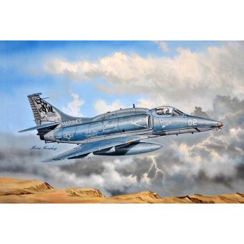 Hobbyboss - 1/72 A-4m Sky Hawk - Hbs87256